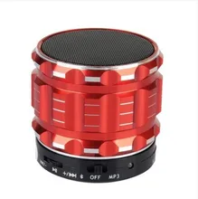 Mini steel gun stereo Wireless Bluetooth Speaker portable subwoofer tf card hands free calling speakers for