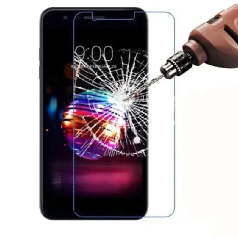 2.5D Закаленное стекло для LG K11 Защитная пленка экрана 9H ультратонкое сотового