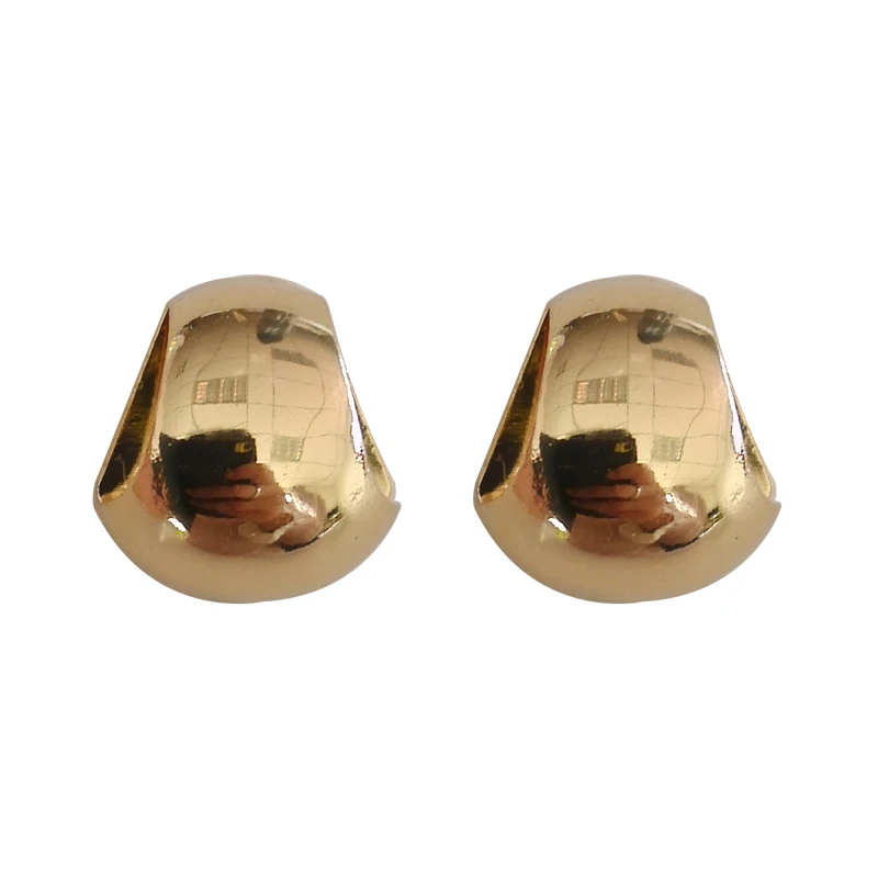 Minimalistischen Europa und die Vereinigten Staaten metall glatte textur mode punk weibliche studenten ohr studs frauen mode schmuck geschenk