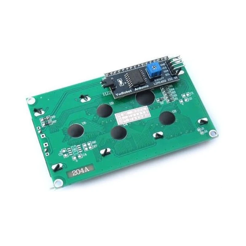 Hlzs-синий серийный IIC I2C TWI 2004 20x4 символ 5 в ЖК-модуль дисплей для Arduino