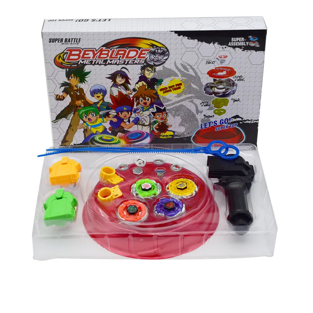 Spinning Top For Kids Toys Beyblade Battle Burst Spin Gyro Alloy