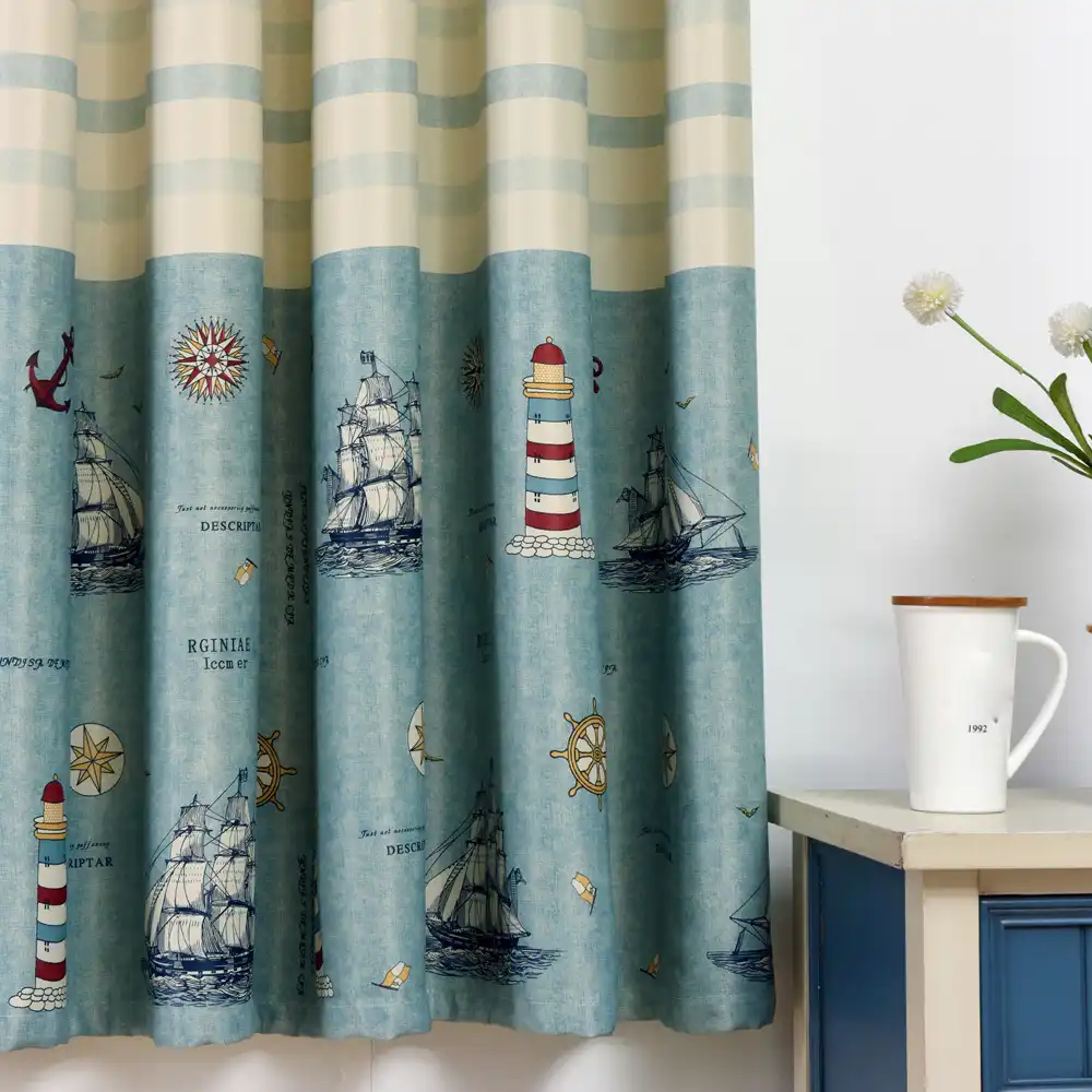 Wallpaper Nautische keuken gordijnen Free HD