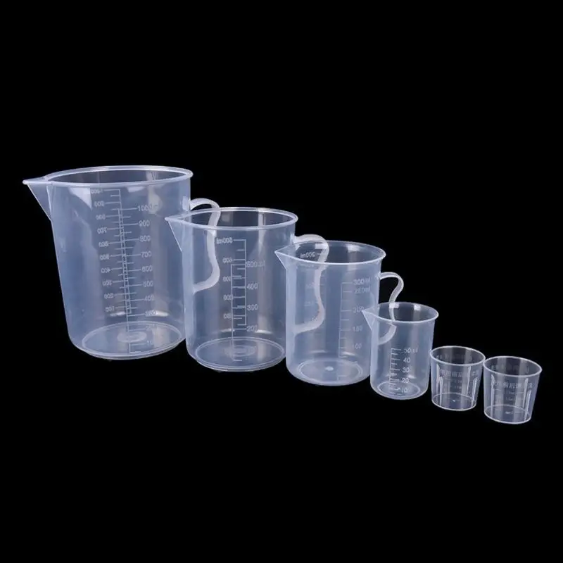 

Reusable 20/30/50/300/500/1000ML Measuring Cup Jug Graduated Surface Container Kitchen Tool Measuring Jugs