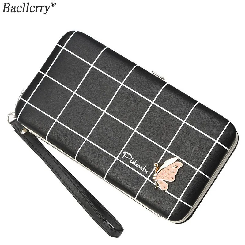 

Baellerry Brand Women's Wallets Leather Beautiful Female Purse Butterfly Clutch Bag Printing Card Holder Ladies Purses