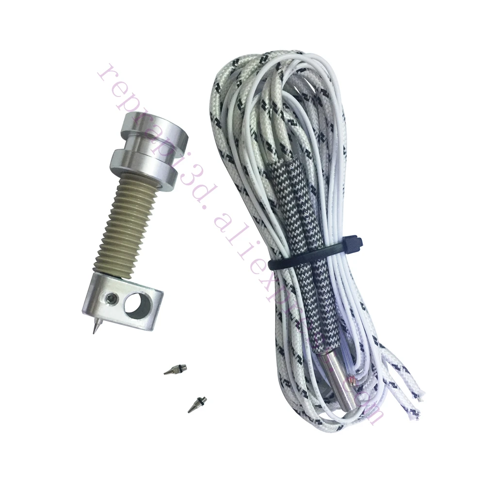

Merlin Hotend with Heater, Thermistor, Extra 2 airbrush nozzles for 3D printer