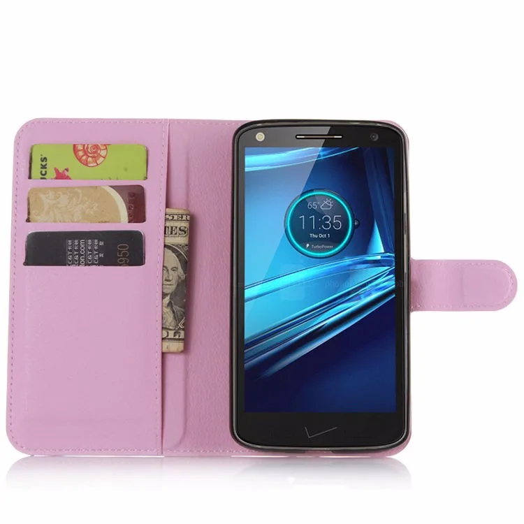 Luxury Wallet PU Leather Cell Phone Case Cover For Motorola Droid Turbo 2 Case Cover Flip Back Cover For Motorola Moto X Force (3)
