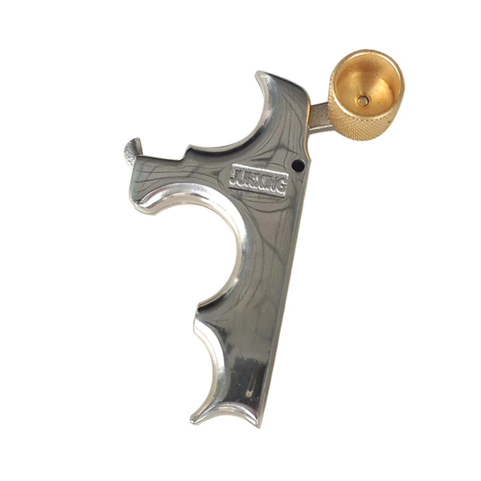 

High Quality Junxing 3 Fingers Stainless steel Compound Bow Release Aid for Archery Hunting