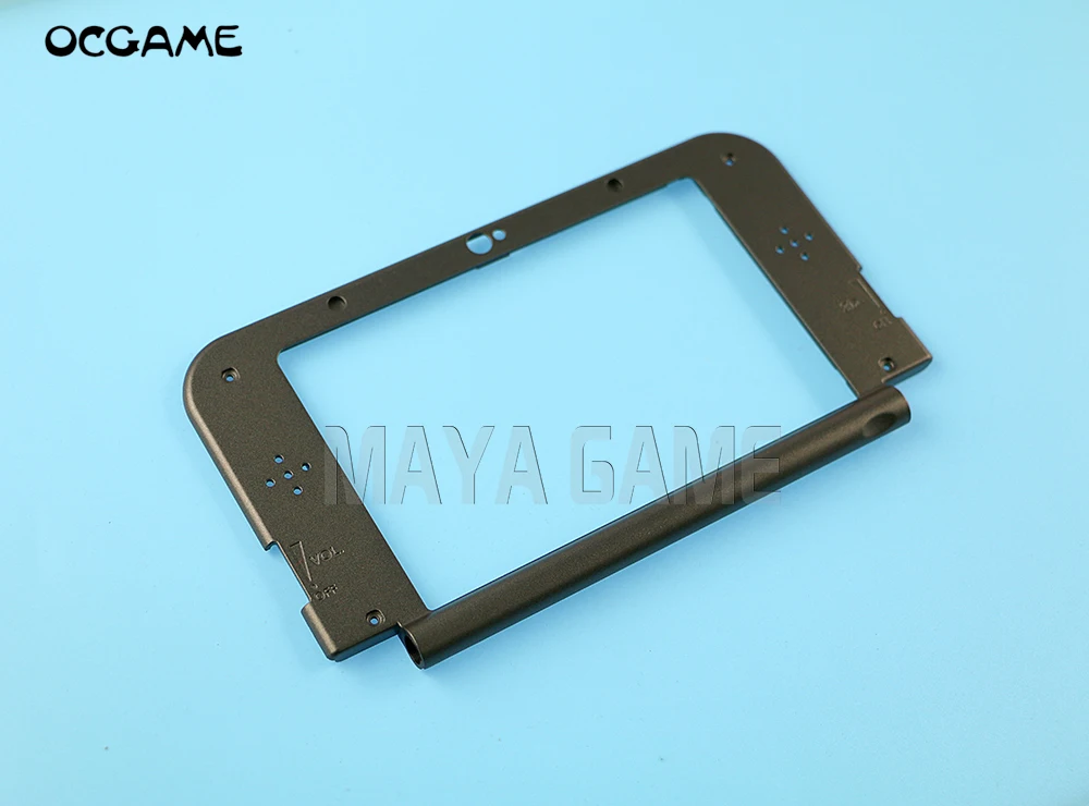 Высококачественная Верхняя часть корпуса OCGAME LCD Черная новая версия для нового 3DS