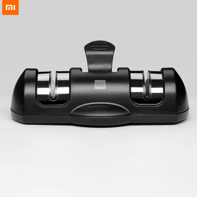 XIAOMI Mijia HUOHOU HU0045 точилка с двойным колесом точильный камень Точилки K-nife точильный инструмент точильный камень кухонные инструменты