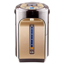 Электрический термос 4L изолированный домашний 304 Электрический чайник из нержавеющей стали