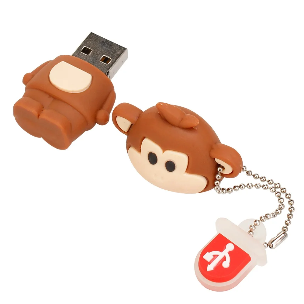 Usb флеш-накопитель с мультяшными багами Банни, 32 ГБ, флеш-накопитель 2,0, флеш-карта памяти с животными, 4 ГБ, 8 ГБ, 16 ГБ, 64 ГБ, 128 ГБ, флеш-накопитель, милый флеш-накопитель - Цвет: free shipping