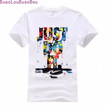 JUST DO IT Letter Printed T shirts For Man women Design Tee Shirts Short Cotton T-shirts Fashion Style Summer Brand Top