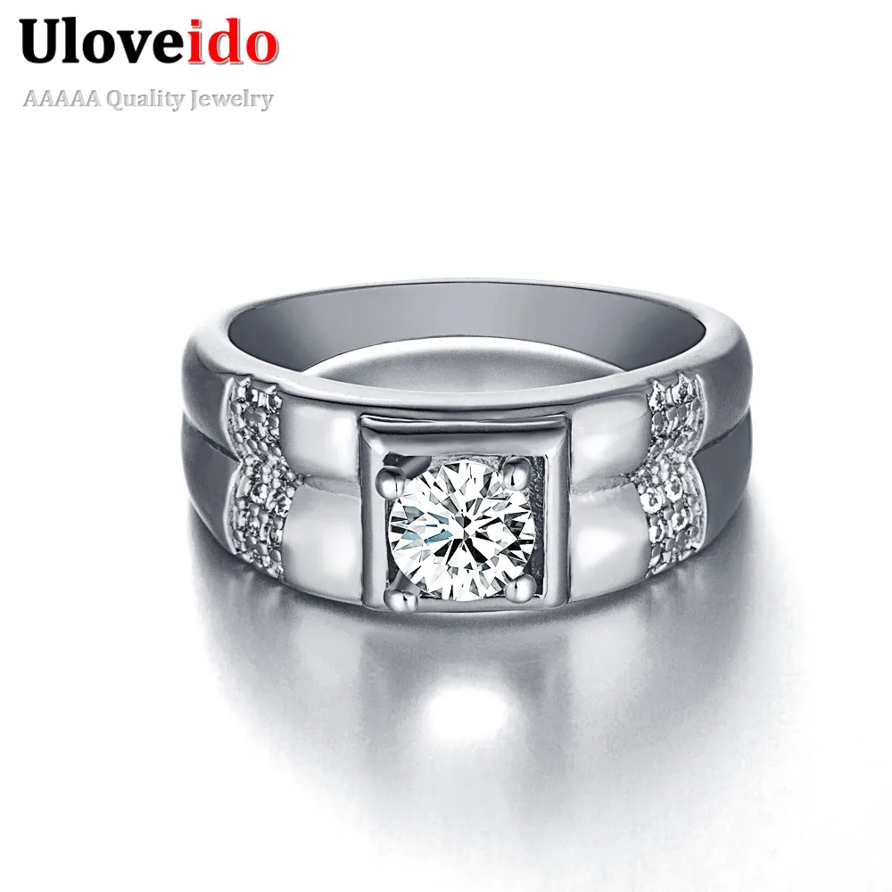 

Charms Men's Jewellery Plated Gold Rings for Men Wedding Jewelry Ring Men Women Bague Femme Men's Rings Anillo Bijouterie R129