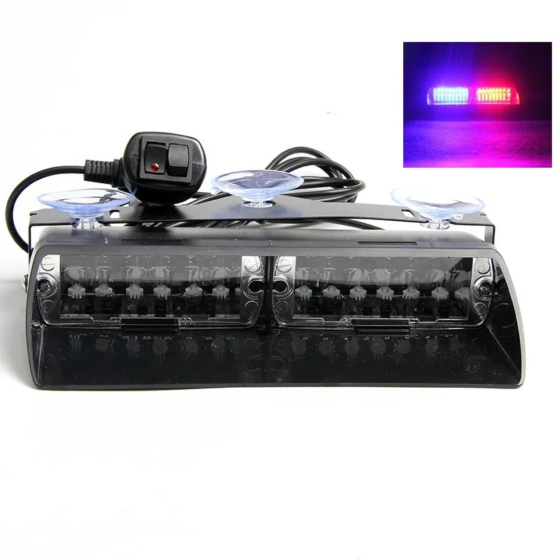 RGB 7color Changeable Windshield Led Strobe Deck Light Viper S2 Car