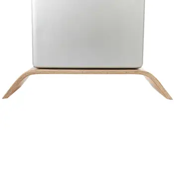 

Universal Desktop PC Notebook Laptop Heighten Wooden Stand Base Dock Holder