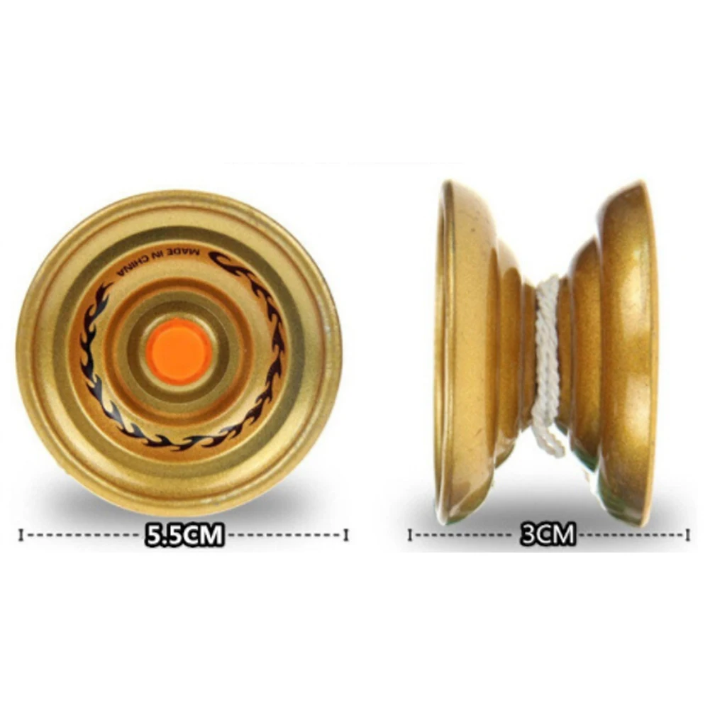 YoYo Classic Baby Toys Professional Magic Yoyo Aluminum Alloy Metal YoYo with Spinning String YoYo Classic Baby Toys Professional Magic Yoyo Aluminum Alloy Metal YoYo with Spinning String