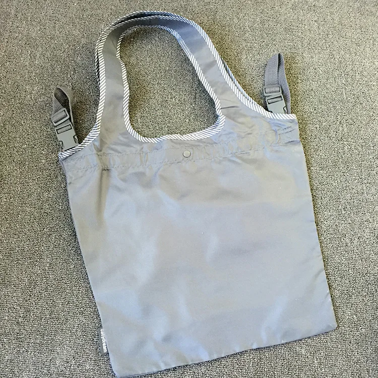 Многоразовая хозяйственная сумка рециркулированная рекламная большая хозяйственная сумка с пряжкой на ремне доступна на заказ