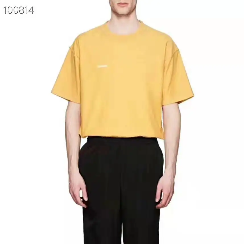 2019SS Новый Vetements патч майки 1:1 высокое качество Oversize футболка футболки вышивка обе