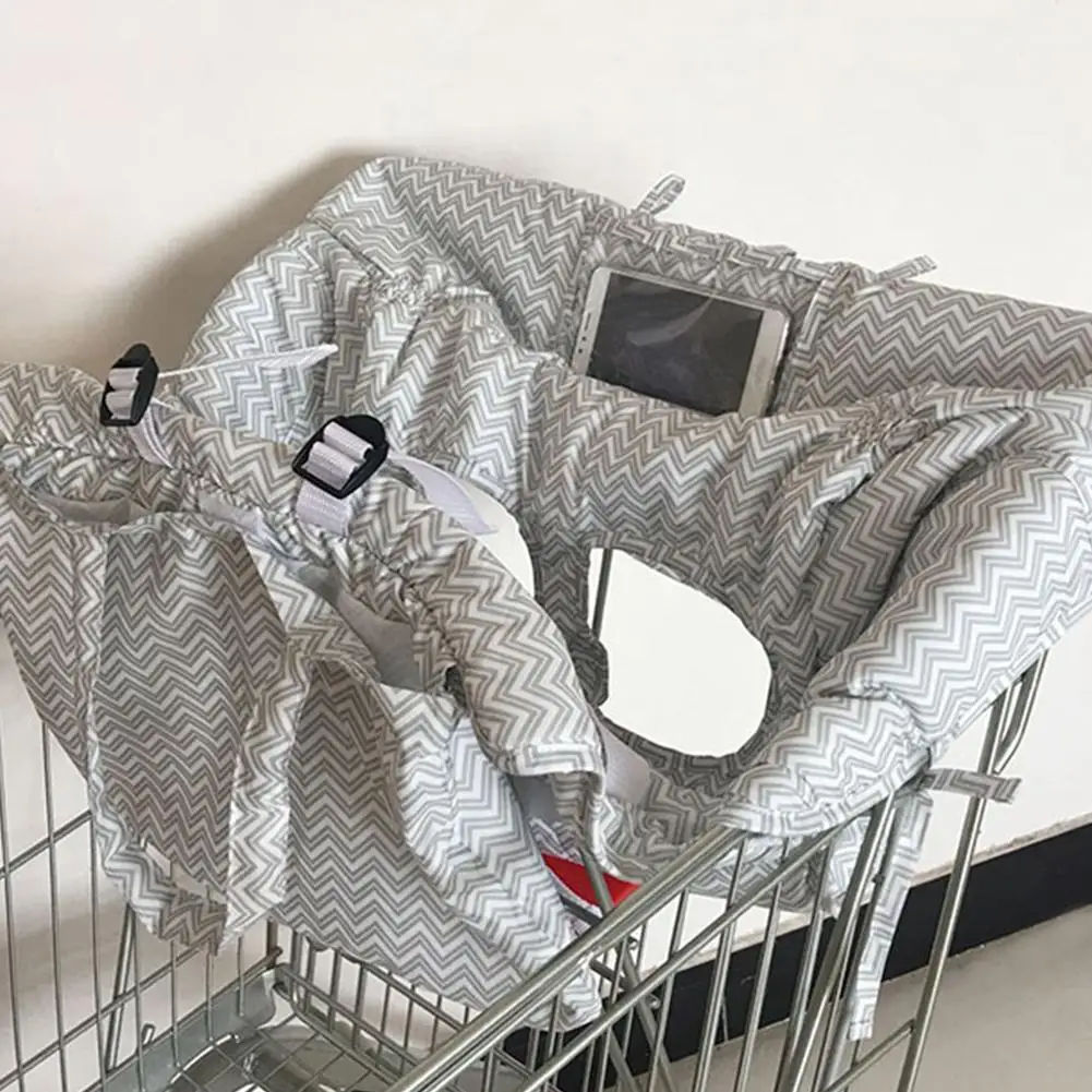 Foldable Baby Shopping Cart Baby Seat Cover Protection Cover Trolley