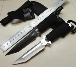Shnapign Халлер нож с обмоткой Нержавеющая сталь Дайвинг прямой Ножи Открытый выживания Отдых на природе карманный Ножи Тактический Ножи SH101