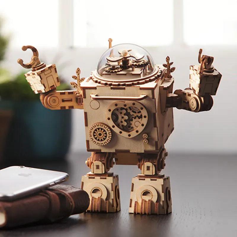 ROKR DIY Steampunk Music Box Series (4 Sets)
