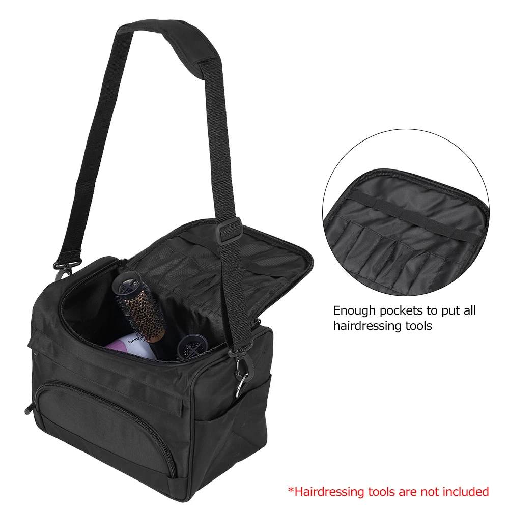 

Useful Salon Hairdressing Bag Tool Comb Scissors Clip Makeup Bag Portable Make Up Case Handbag Hair Styling Storage Cosmetic