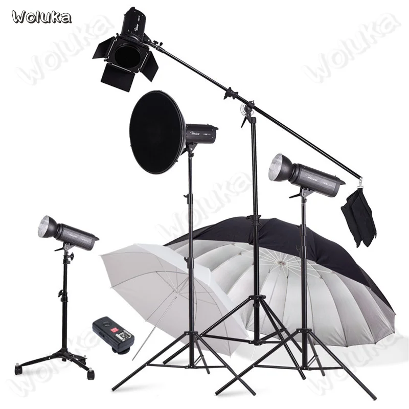 1000W and 600W Photography Flash Studio photographic lamp Shooting Set photo studio Kit CD50 T02 | Электроника