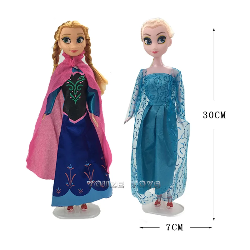 Disney Series Frozen Princess Anna Elsa Cartoon Fairy Tale Fantasy Girl Character Action Model Toy Child Girl Birthday Gift Toy Disney Series Frozen Princess Anna Elsa Cartoon Fairy Tale Fantasy Girl Character Action Model Toy Child Girl Birthday Gift Toy