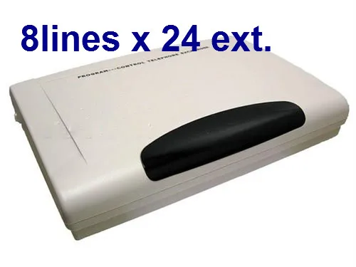 

CP824 telephone PABX / PBX with 8 Lines x 24Extensions Phone system- with the best price