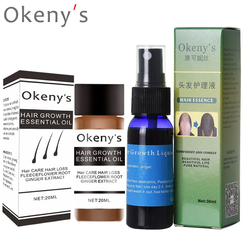 Okeny's 2 шт yuda pilatory для остановки выпадения волос быстрые средства для роста волос для мужчин и женщин роста волос эфирное масло для