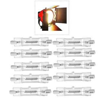 

10PCS Continuous Red Head Video Light Bulb Red Head Lamp 230V 800W 3200K