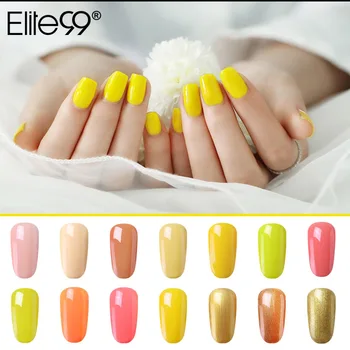 

Elite99 10ml Nail Gel for Nail Art Soak Off UV Colorful Gel Nail Polish Long Lasting Gel Lacquer Manicure Pick 1 From 24 Colors