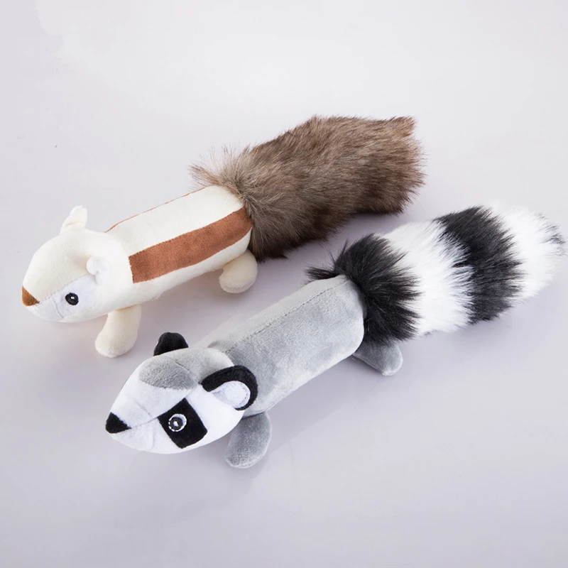 Buy Dog Toys Squeak Animals Squirrel/Skunk Sound Toys