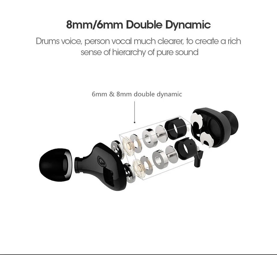 Dacom L02 neckband IPX5 waterproof handsfree stereo sport headset wireless bluetooth earphone headphone for iphone LG phone (4)