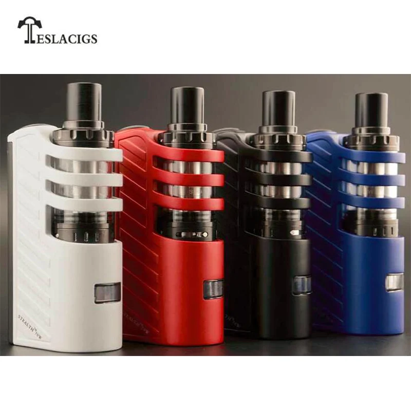 

Original Tesla Stealth 70W Kit Tesla Shadow Tank 3.5ml or The Carrate 22 RTA 2.0ml 70W Stealth box Kit