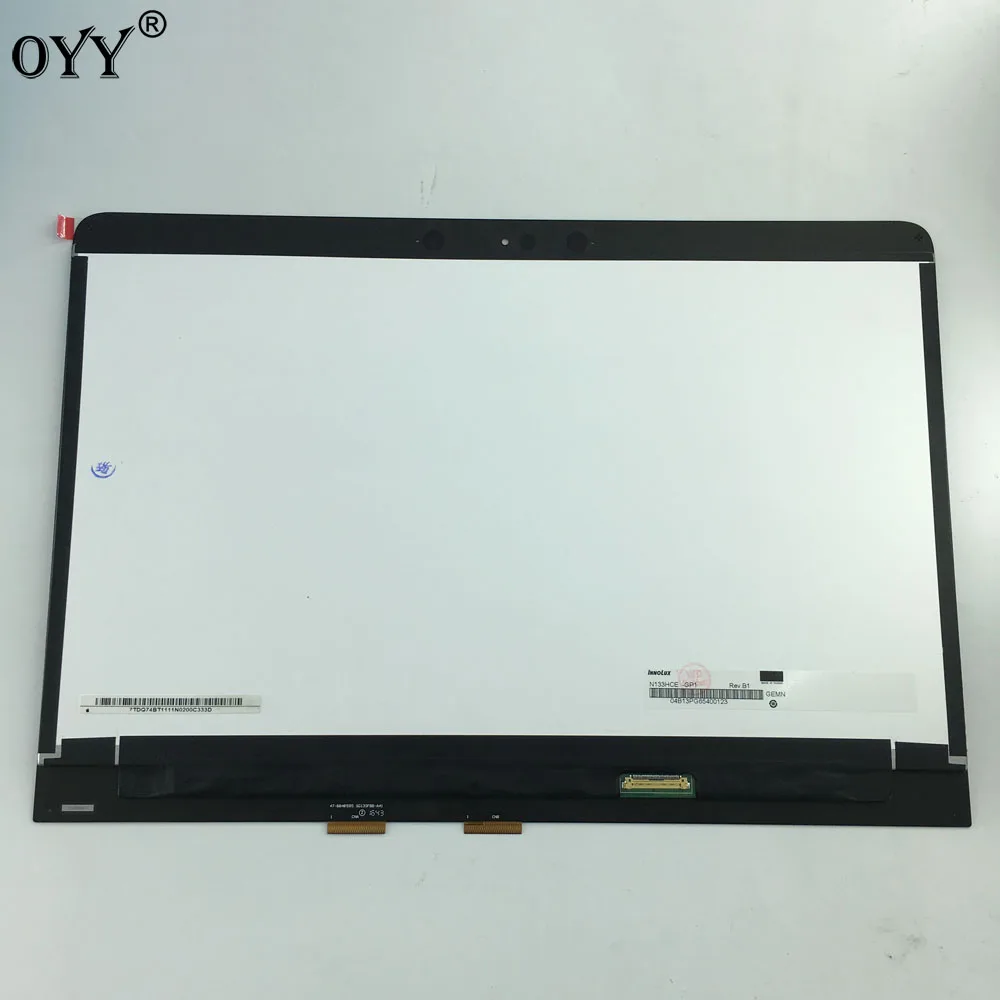 13.3'' 1920x1080 LCD Assembly Touch Screen Digitizer Laptop For HP Spectre 13-V 13-W009NF 13 W009NF 13-W N133HCE -GP1 VERSION 13.3'' 1920x1080 LCD Assembly Touch Screen Digitizer Laptop For HP Spectre 13-V 13-W009NF 13 W009NF 13-W N133HCE -GP1 VERSION