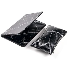 Мраморность мягкая подушечка для рук держатель маникюрный аксессуары для ногтей из искусственной кожи принадлежности для ногтей