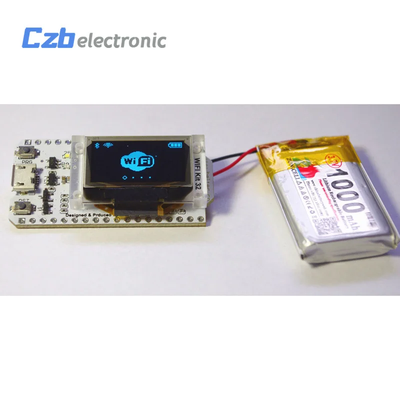 HX31B032  ESP32 0.96 inch Blue OLED Display Bluetooth WIFI Lora Kit 32 Module Internet Development Board For Arduino 4 (2)
