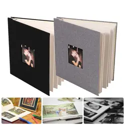 Альбом для вырезок льняное покрывало ручной работы DIY/Baby/свадебные фотоальбомы альбом для скрапбукинга самоклеящийся фотоальбом клейкий