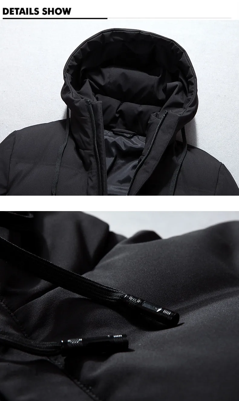 2018 High Quality 90% White Duck Thick Down Jacket men coat Snow parkas male Warm Brand Clothing winter Down Jacket Outerwear (13)