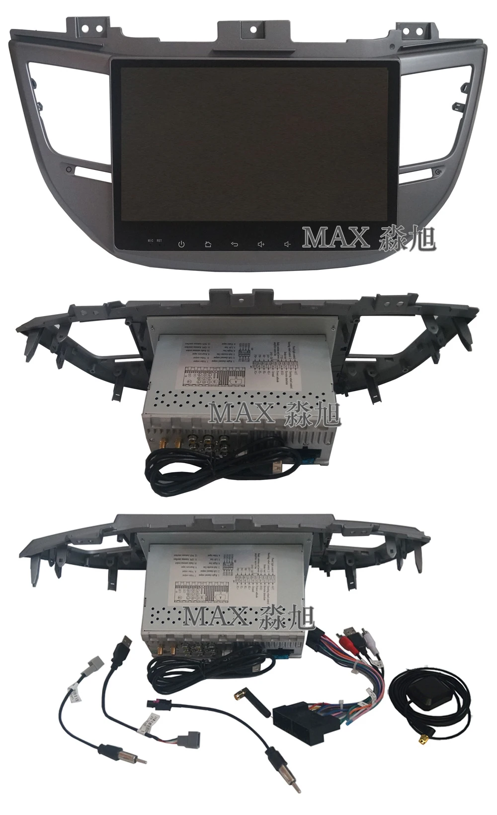 Cheap MAX Android 8.1.0 Car DVD Player For Hyundai Tucson 2015 2016 2017 GPS Navigation System Radio WiFi Steering wheel control 15