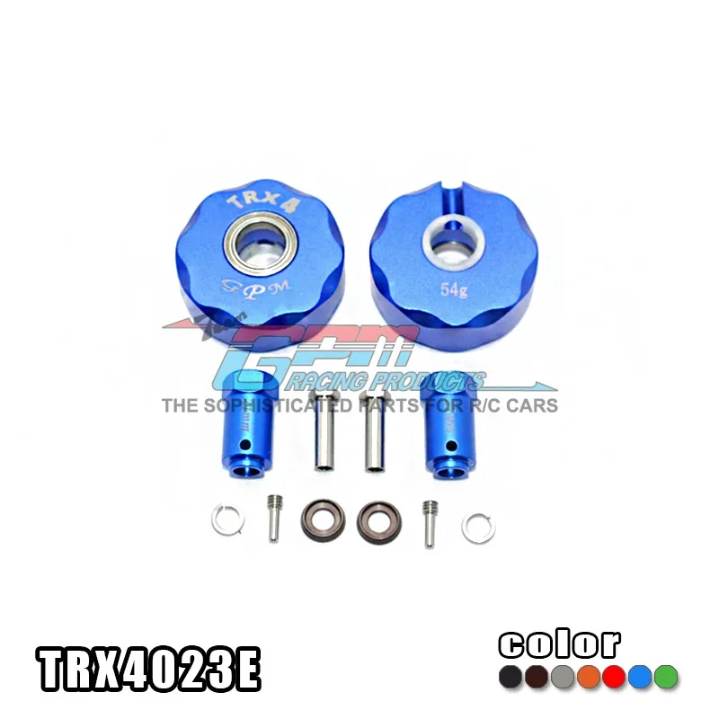 

TRAXXAS TRX-4 TRX4 82056-4 Alloy pendulum wheel knuckle axle counter weight rotary type + 21mm hex adapter - set TRX4023E