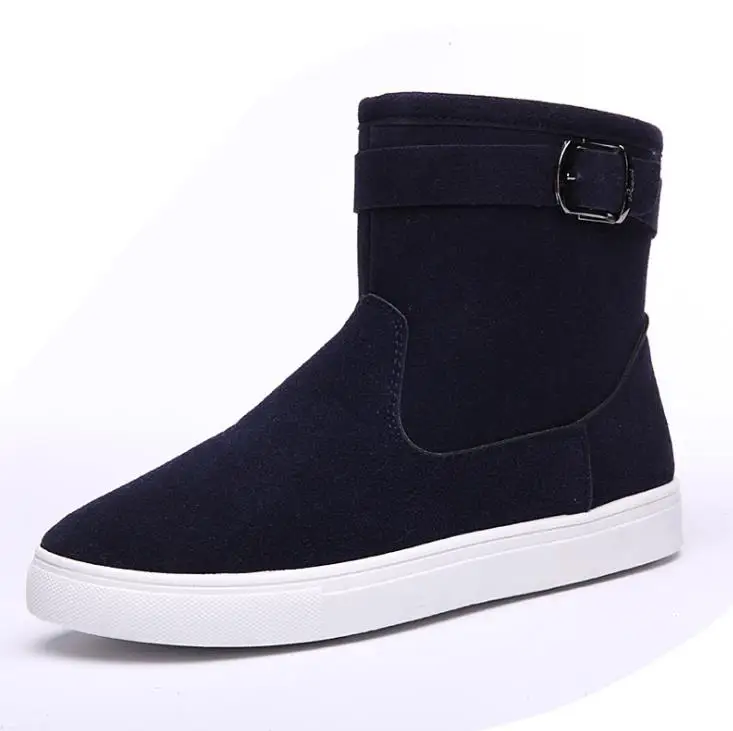 

Men's snow boots, non-slip wear, warm and comfortable, excellent workmanship, men like