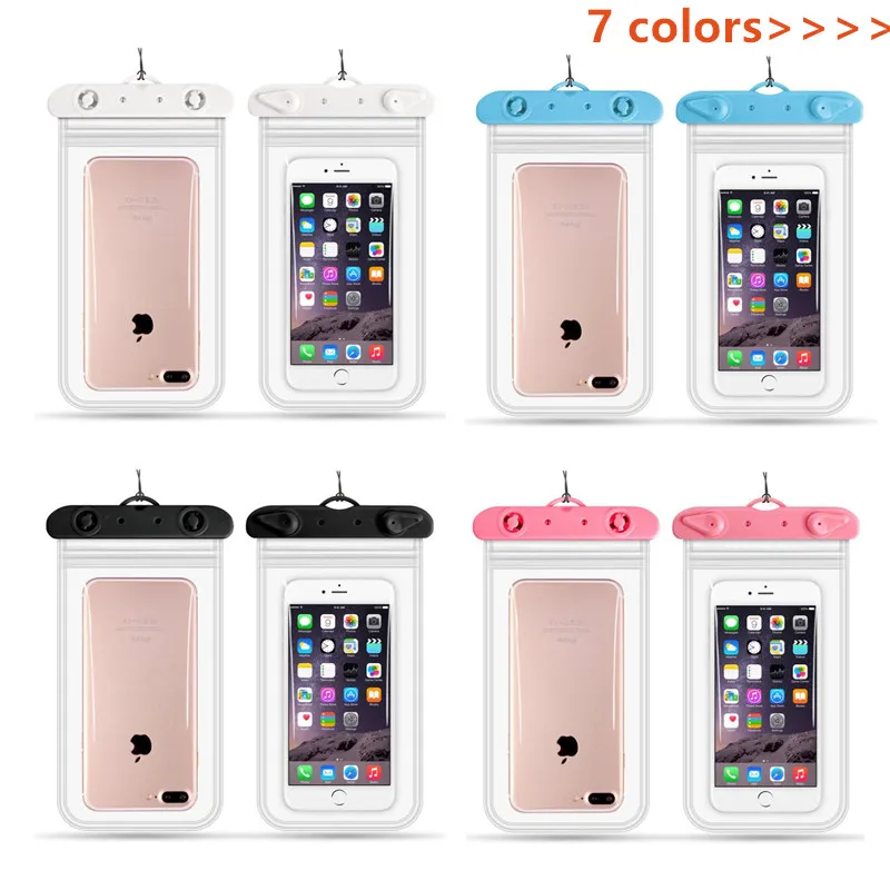 Swim Waterproof Phone Bag Diving Rafting Sealed Mobile Bag Swimming