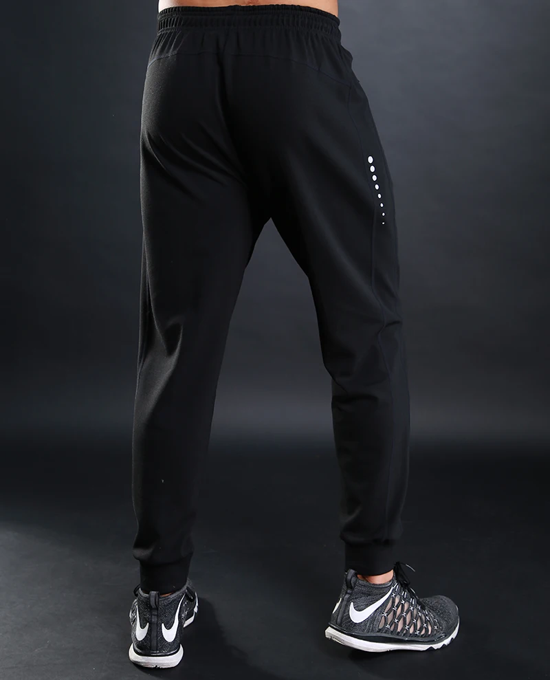 LANTECH для мужчин брюки для девочек бег бегунов Training Спортивная Фитнес мотобрюки тренажерный зал эластичные узкие брюки карман