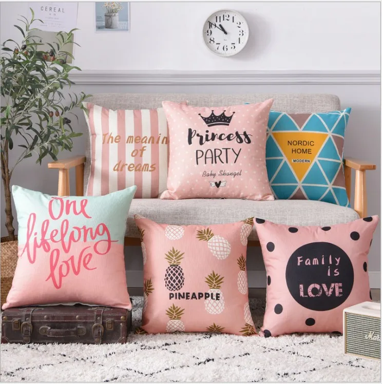 pillows for girls room