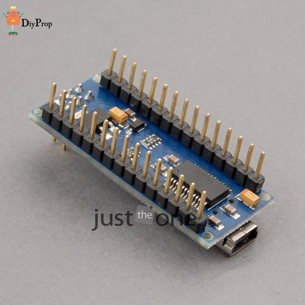 Для Arduino Nano V3.0 ATmega328 5 В 16 М Мини Микроконтроллер Доска с USB Кабель Провод|board