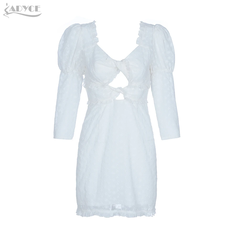 Adyce Сексуальное Женское летнее кружевное платье знаменитостей Vestidos Verano 2021