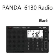 Panda 6130 радио с обычной загрузкой автоматический поиск портативный трехполосный осмотр входа в колледж FM AM литиевая батарея