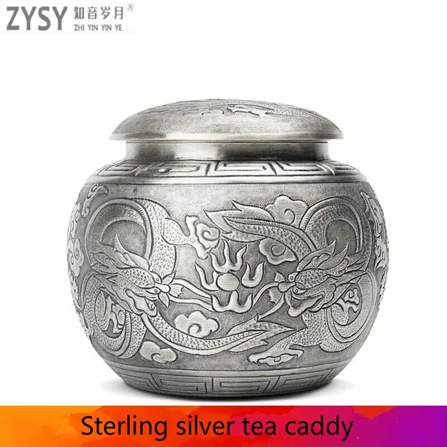 $US $756.90 High grade 999Silver Products Cloisonne  Hand made Tasting cup Kung Fu Teacup gift for family and friends kitchen office tea set